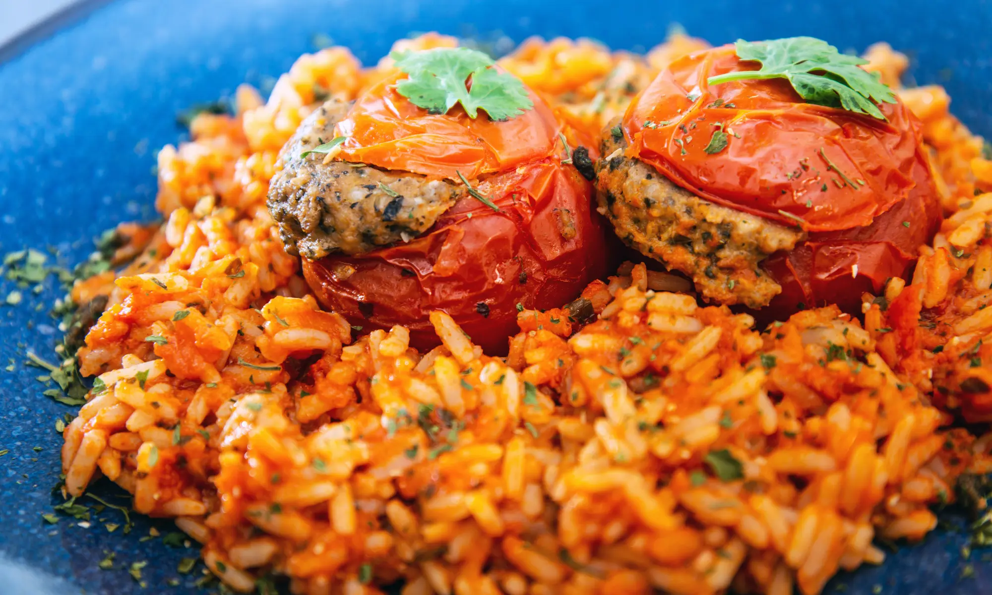 Quelle est la recette de grand-mère de tomates farcies avec du riz ?