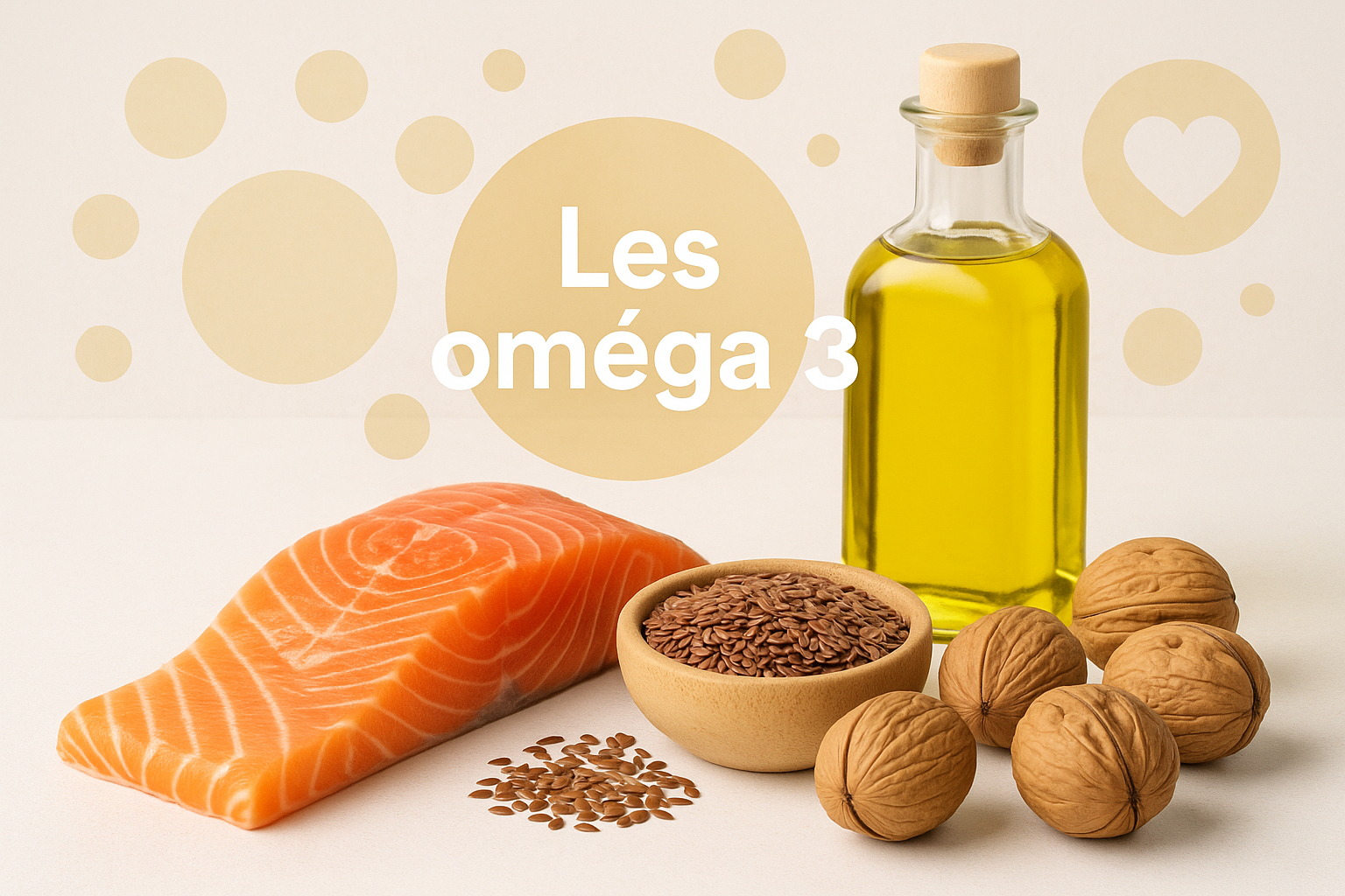 Les oméga 3 : des acides gras essentiels au cœur de la santé