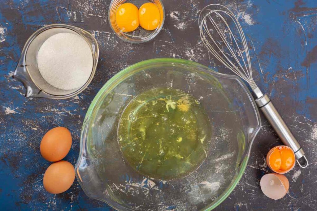 peser correctement un blanc d'&oelig;uf