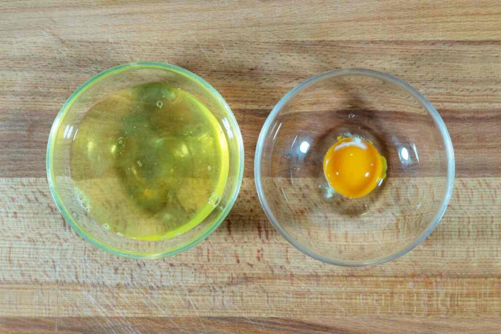 blancs d'&oelig;uf poids