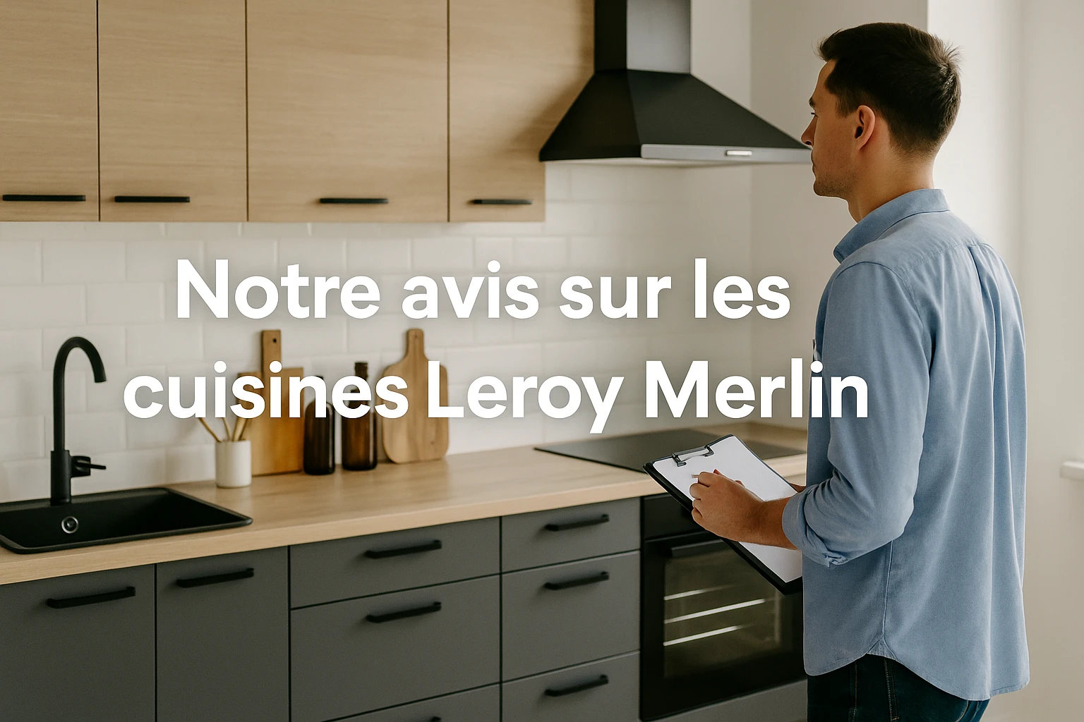 Notre avis sur les cuisines Leroy Merlin : qualité, prix, service client