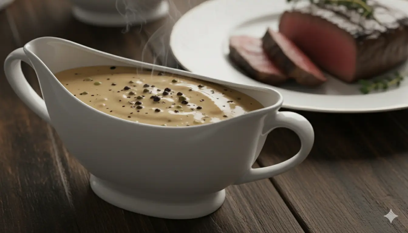 Comment faire une sauce au poivre ?
