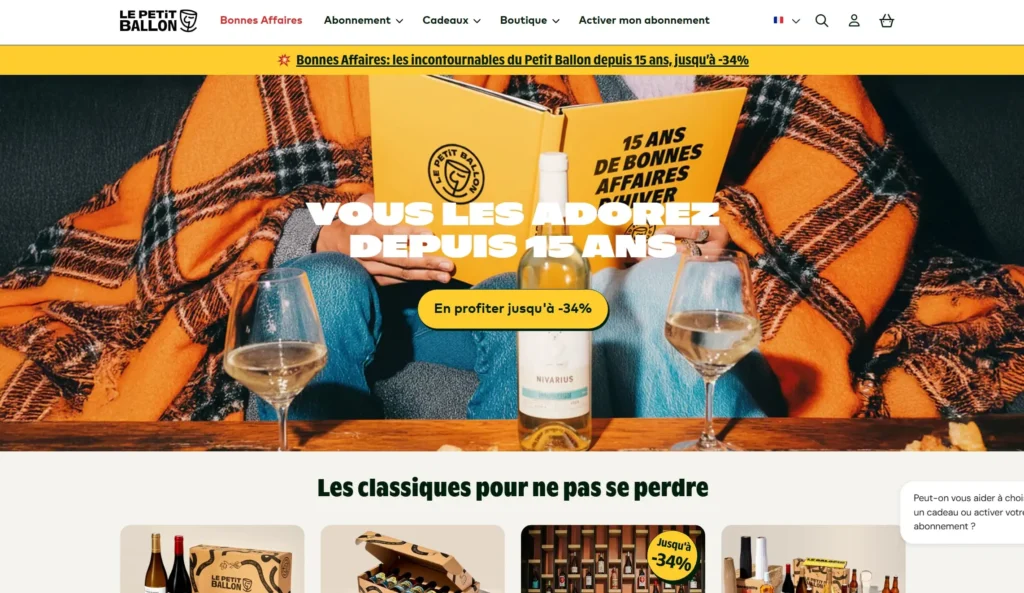 petit ballon page site