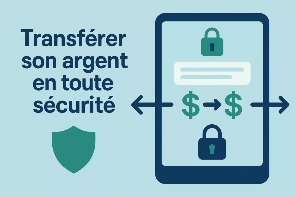 Transférer son argent en toute sécurité avec écran bancaire sécurisé