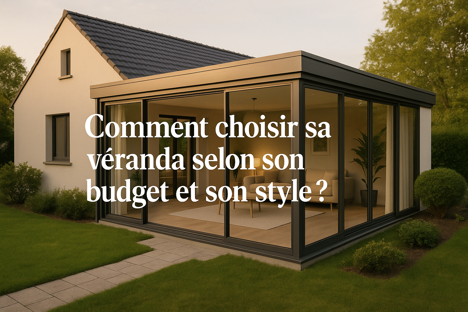 Comment choisir sa véranda selon son budget et son style ?