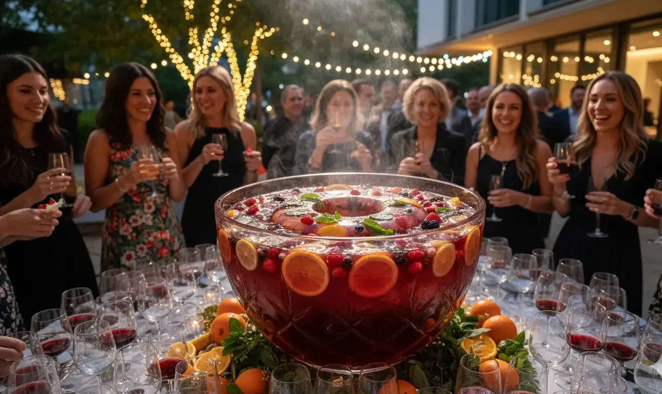 Punch pour 80 personnes : combien de litres prévoir ?