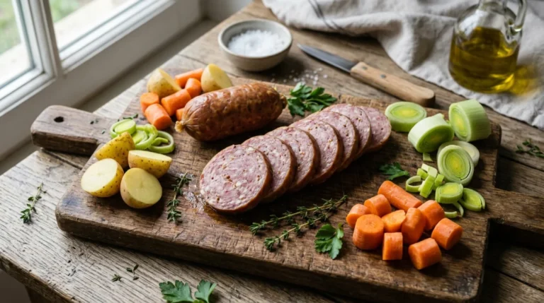 quel légumes avec saucisse de morteau