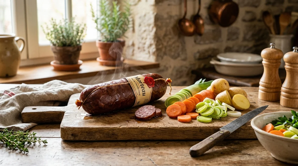 quel l&eacute;gumes avec saucisse de morteau