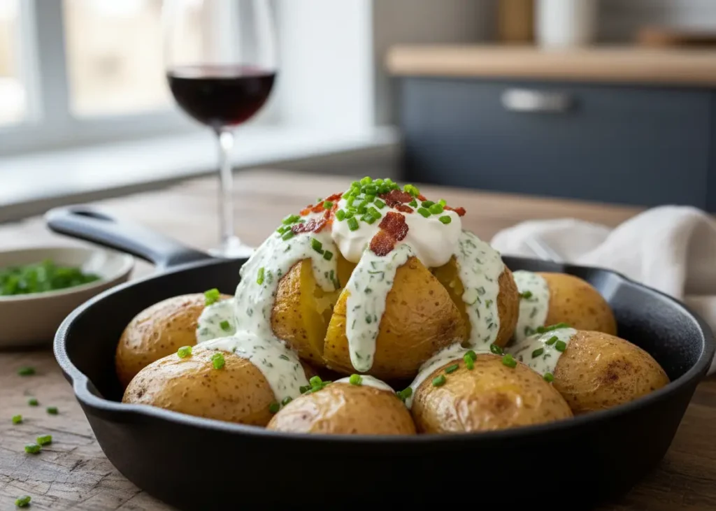 mise en avant pomme de terre au four