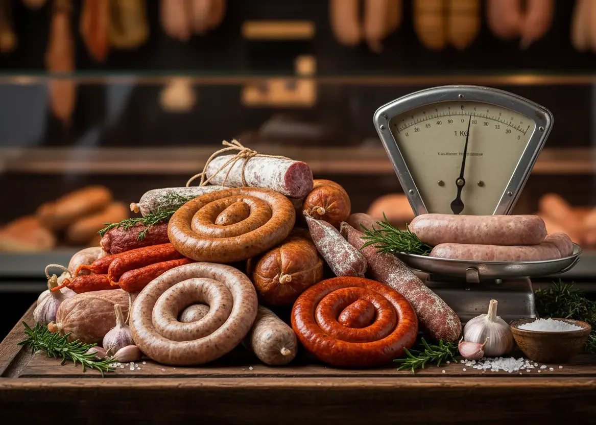 Combien de saucisses dans 1 kg ? La réponse selon le type et la qualité