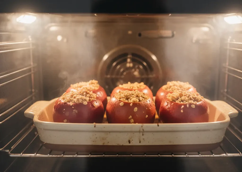 pomme au four sans sucre cuisson