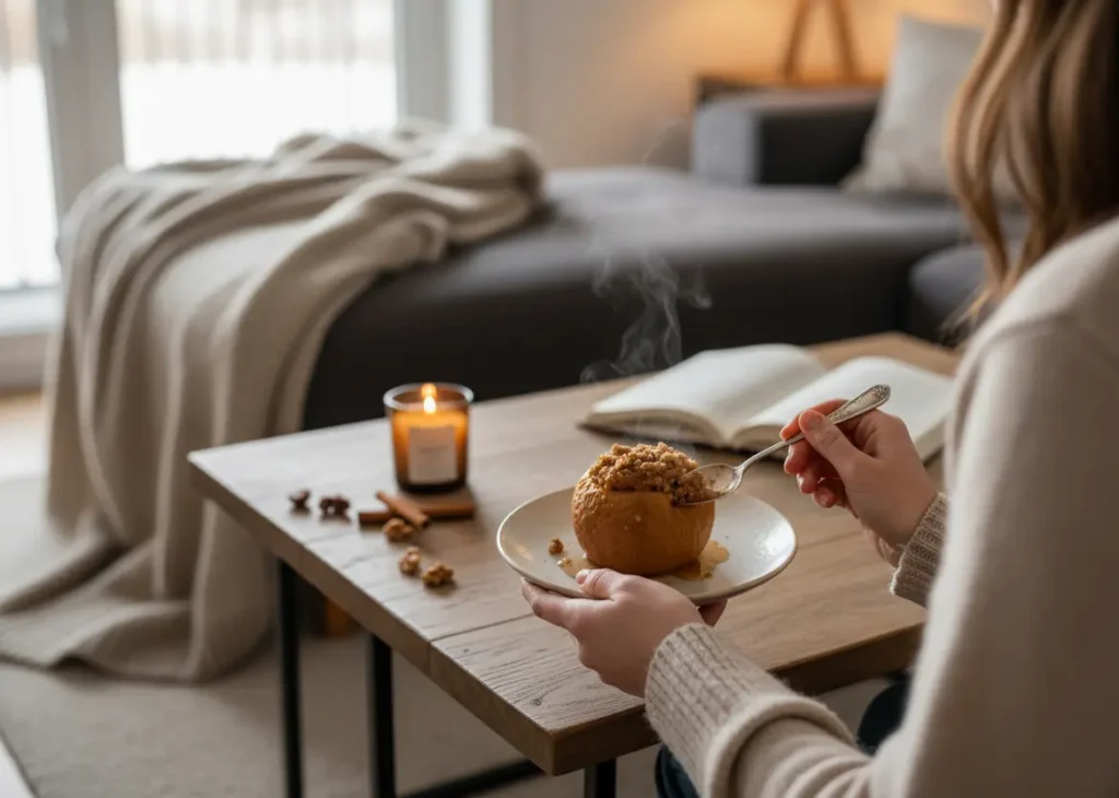 pomme au four sans sucre d&eacute;gustation