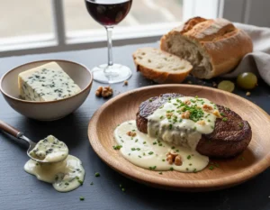 sauce roquefort mise en avant