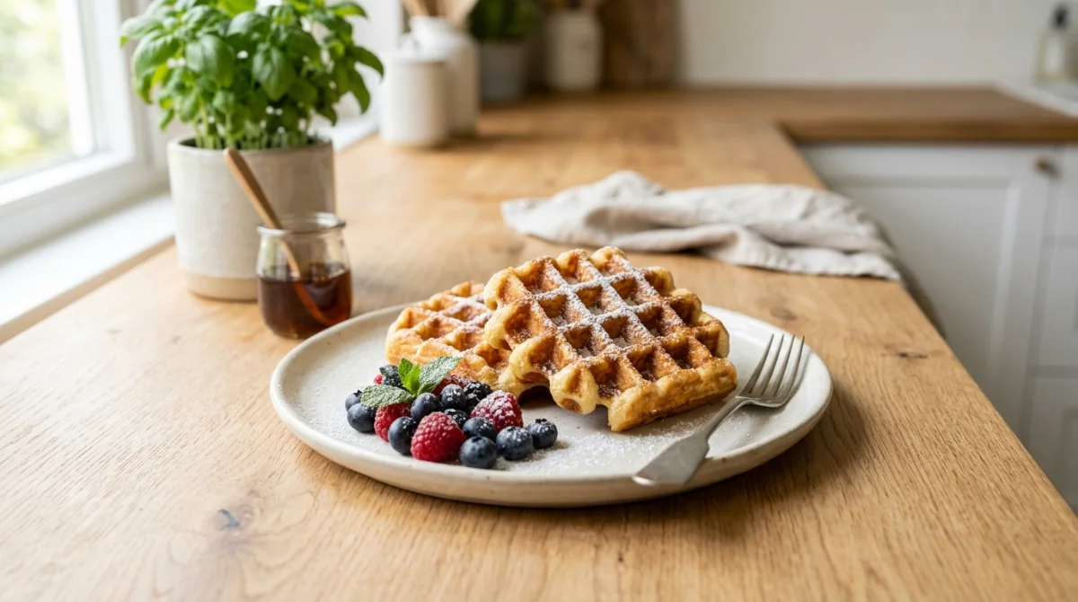 Recette de gaufres sans gluten croustillantes et faciles
