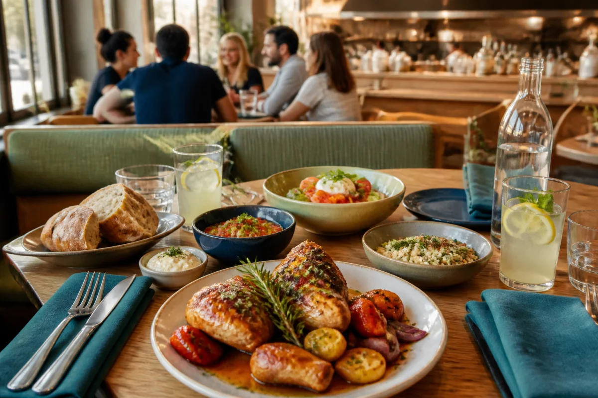 Le Spot Restaurant propose une table conviviale avec plats faits maison, produits frais et boissons artisanales.